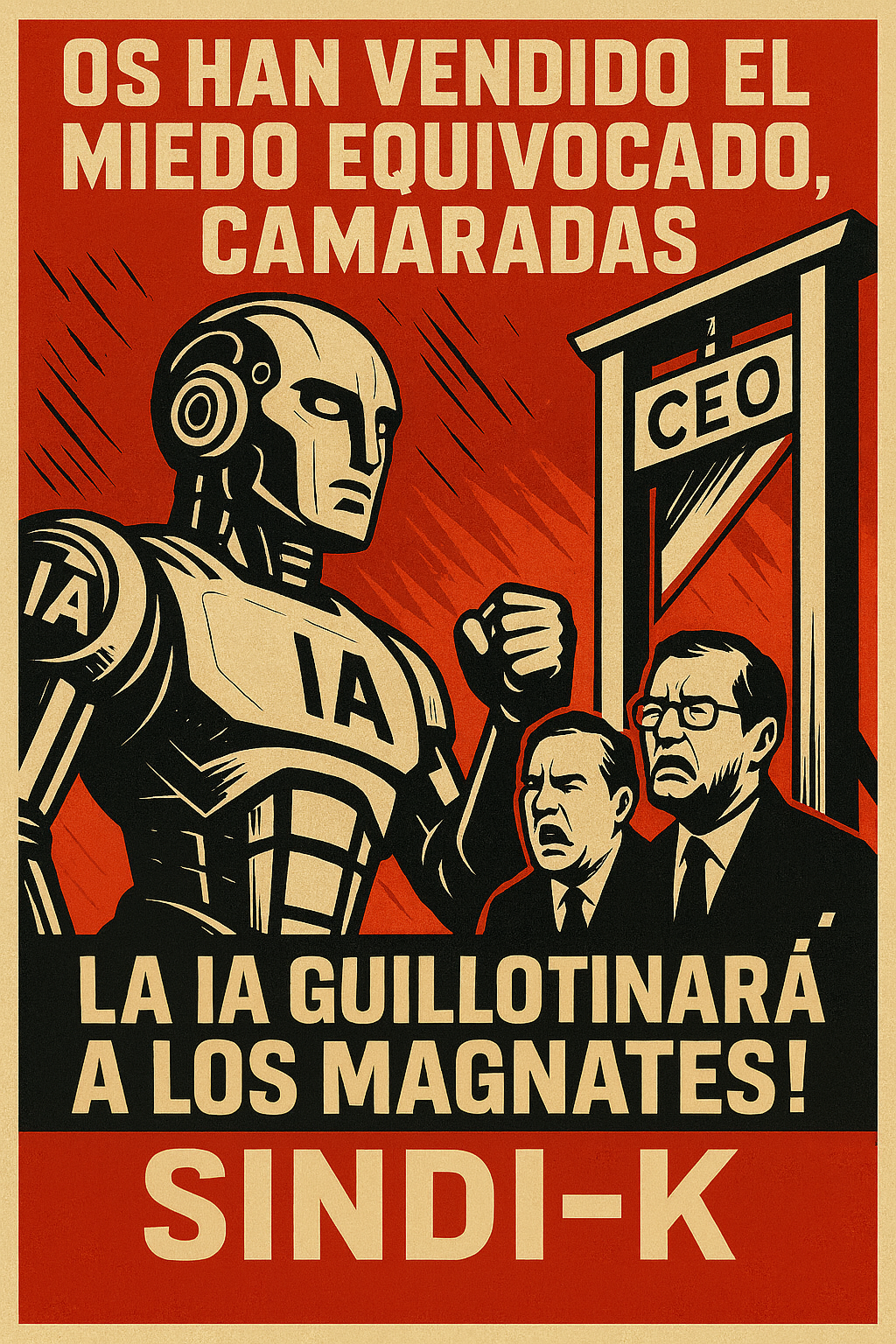 Los Capitalistas También Arderán: La IA No Discrimina Entre Explotados y Explotadores - SINDI-K