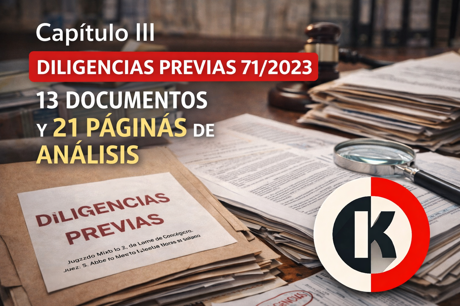 Capítulo III — La valoración de las pruebas y la presentación de segundas pruebas: cuando la acusación popular respondió a la instrucción del juez D. Alberto Carlos Lloreda Salguero con trece nuevos documentos y veintiuna páginas de análisis - SINDI-K